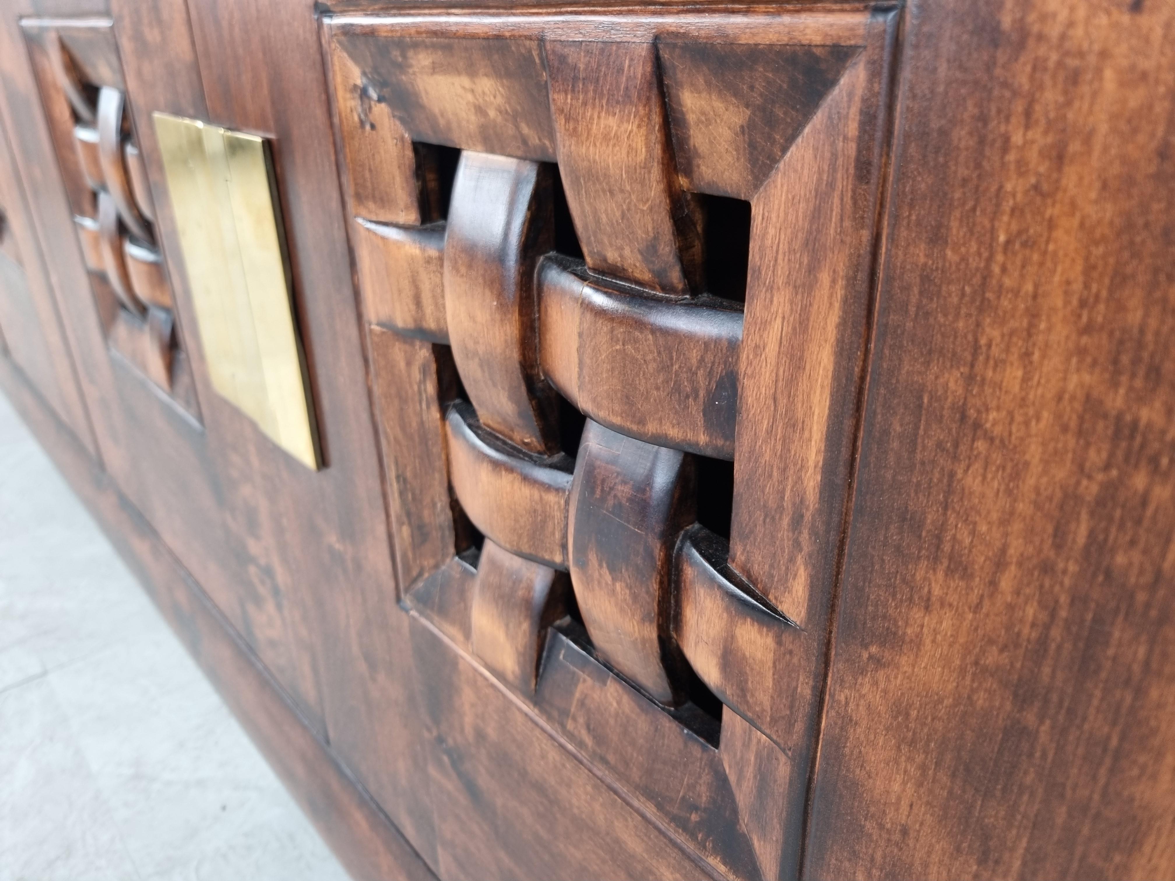 Vintage Oriental Sideboard, 1980s 3