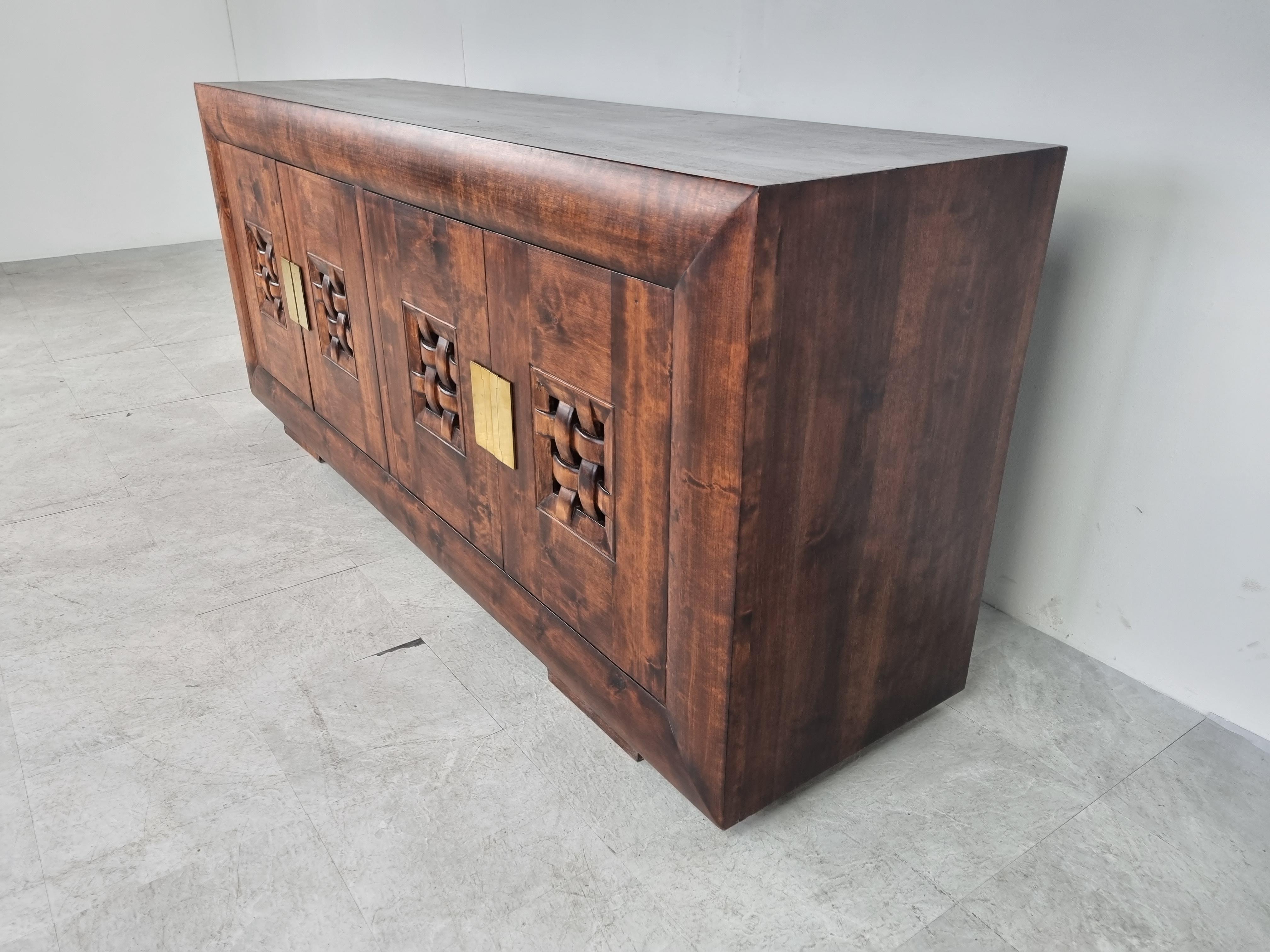 Vintage Oriental Sideboard, 1980s 2