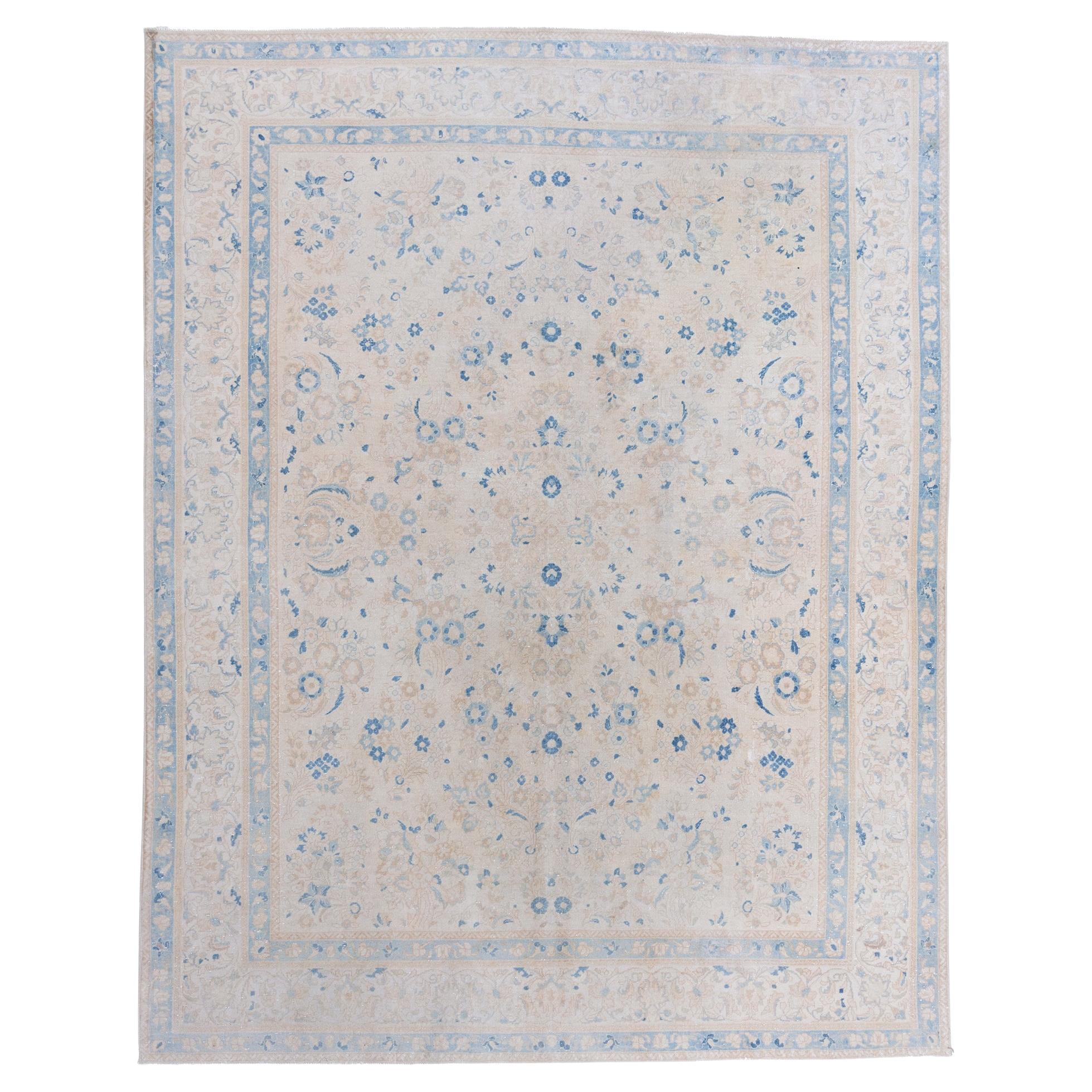 Orientalischer Täbris-Teppich im Vintage-Stil