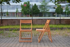 Vintage Original 1980er IKEA Klappstühle, Modell Robban, 3er Set