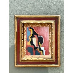 Óleo sobre lienzo Vintage Original Abstracto