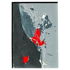 Vintage Original Abstract Oil Painting on Canvas (Peinture à l
huile abstraite sur toile)