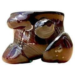 Vintage Original Kunstglas Schale