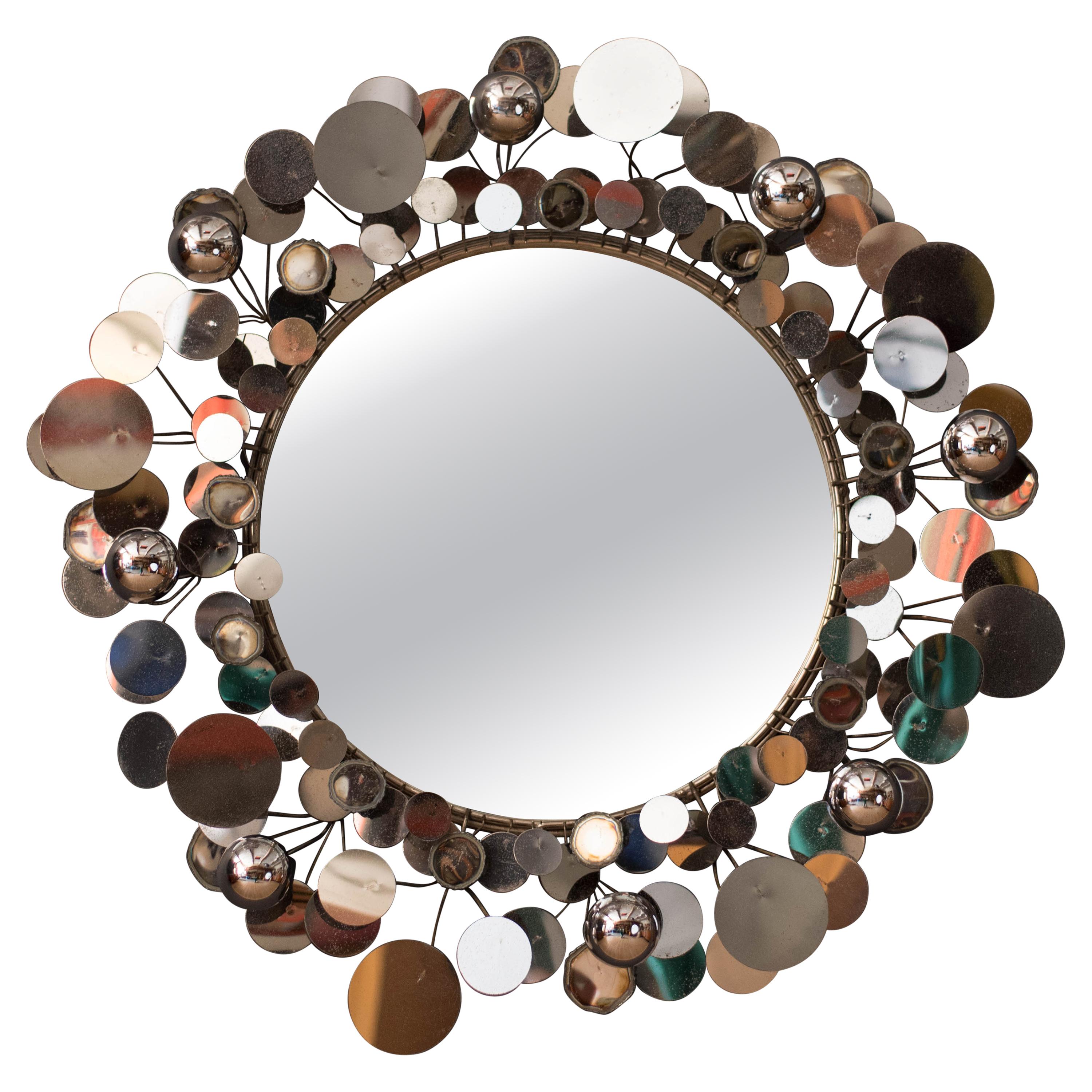 Mirror NYC Skyline Wall Mount Sculpture by Mechanical Mirror Works Inc