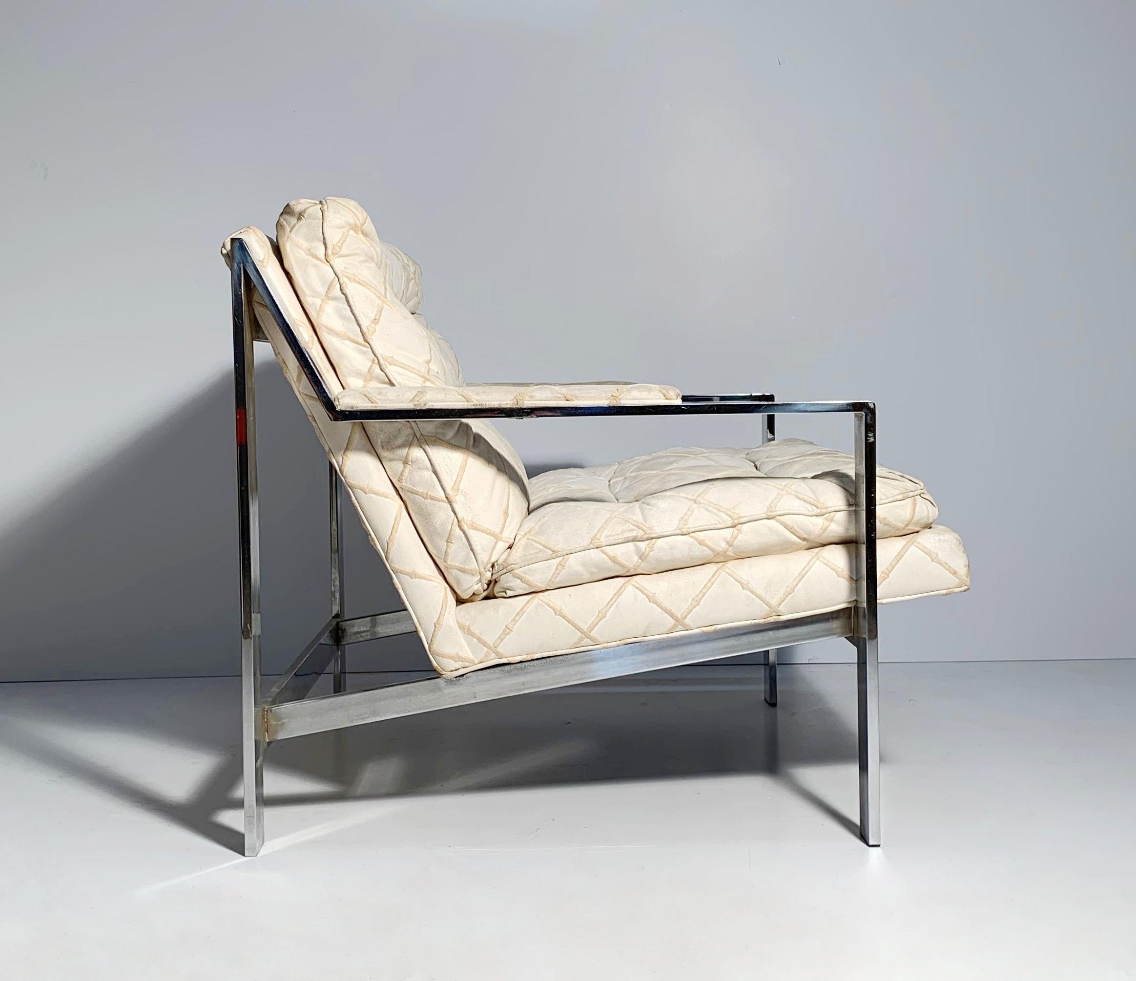 Mid-Century Modern Vintage Original Cy Mann Lounge Chair For Sale