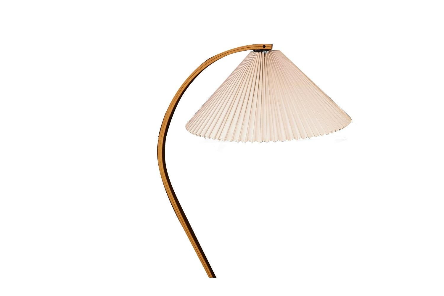 Cast Vintage Original Denmark Floor Lamp Mads Caprani  For Sale