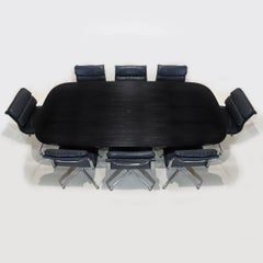 Ensemble original vintage de table et de chaises de salle de conférence Eames par Vitra et Herman Miller