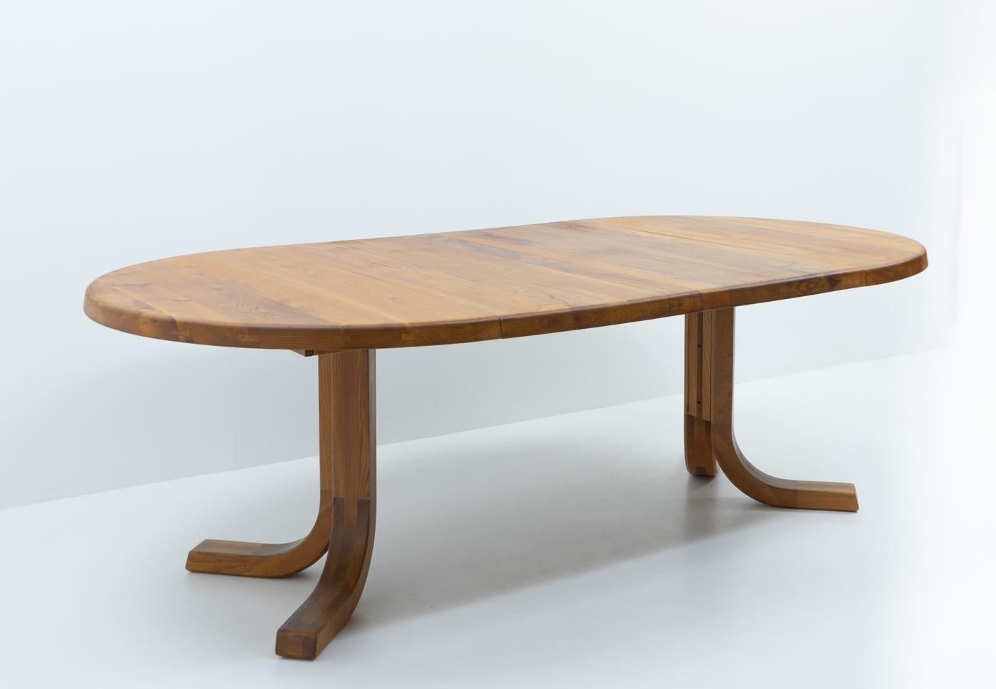 Vintage Original French Design Pierre Chapo T40 Dining Table, 1970s 4
