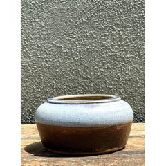 Vintage Original Glazed Ceramic Bowl