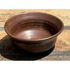 Vintage Original Glazed Ceramic Bowl