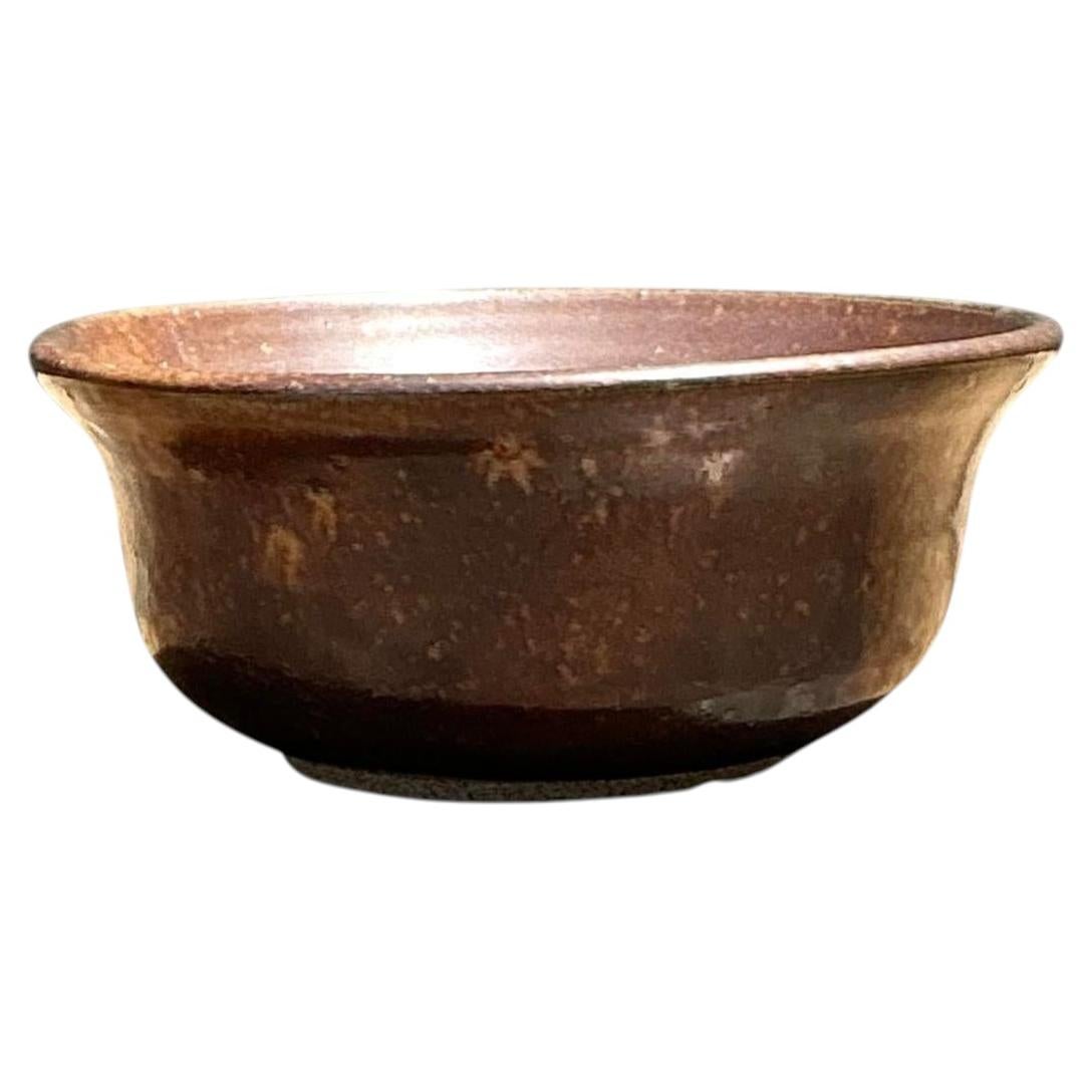 Vintage Original Glazed Ceramic Bowl (bol en céramique émaillée)