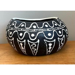 Vintage Original Hand Painted Studio Pottery Bowl