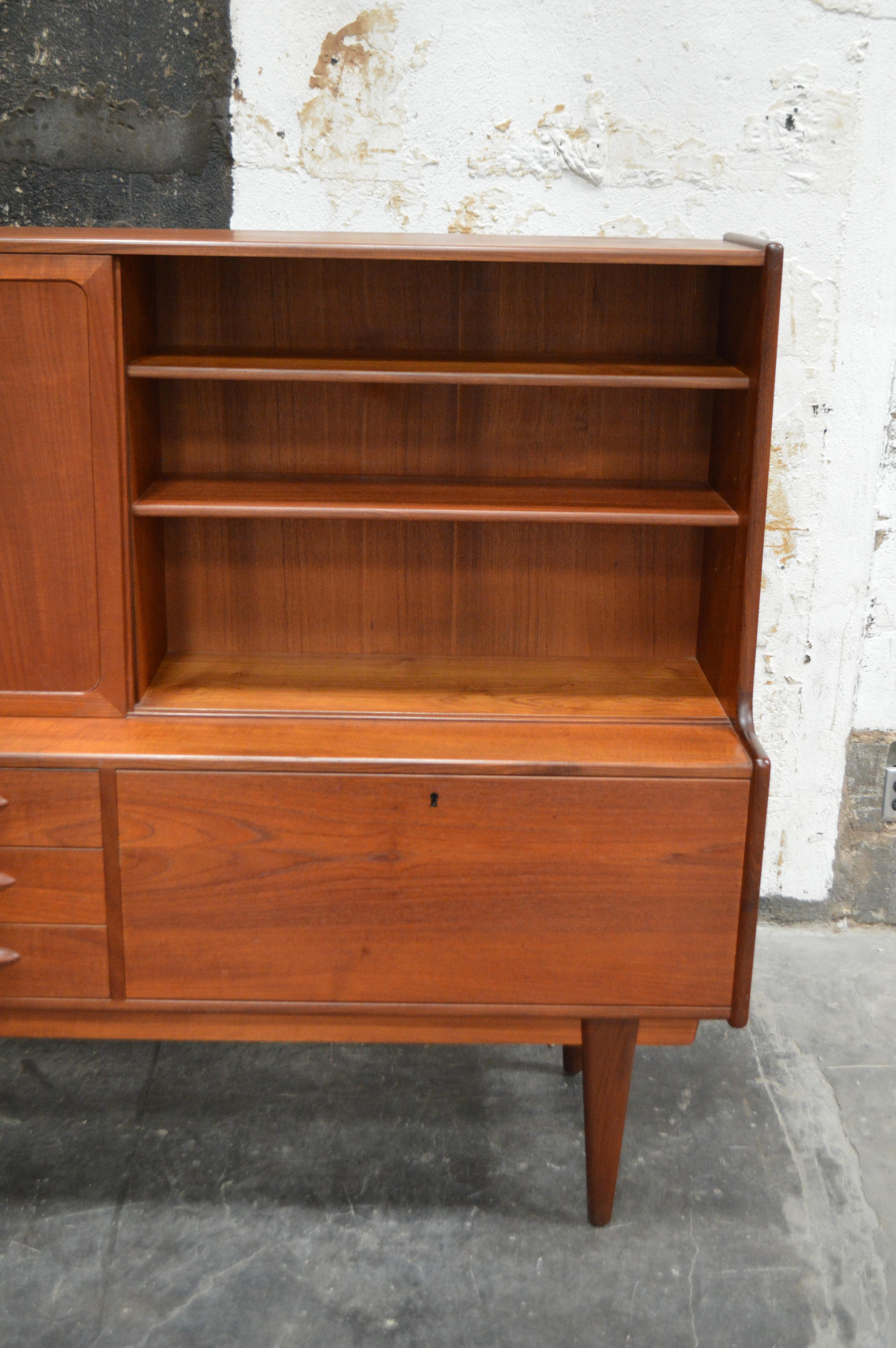 Other Vintage Original Ikea Swedish Modern Teak Cabinet, circa 1955 For Sale