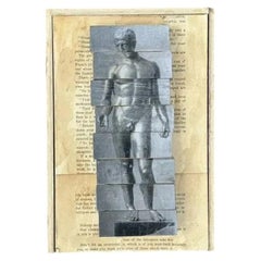 Vintage Original gemischte Medien Jenga Box