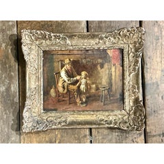 Vintage Original Oil on Canvas