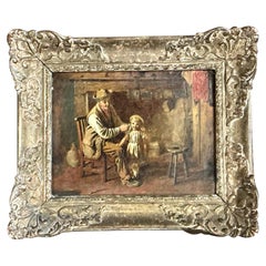 Vintage Original Oil on Canvas