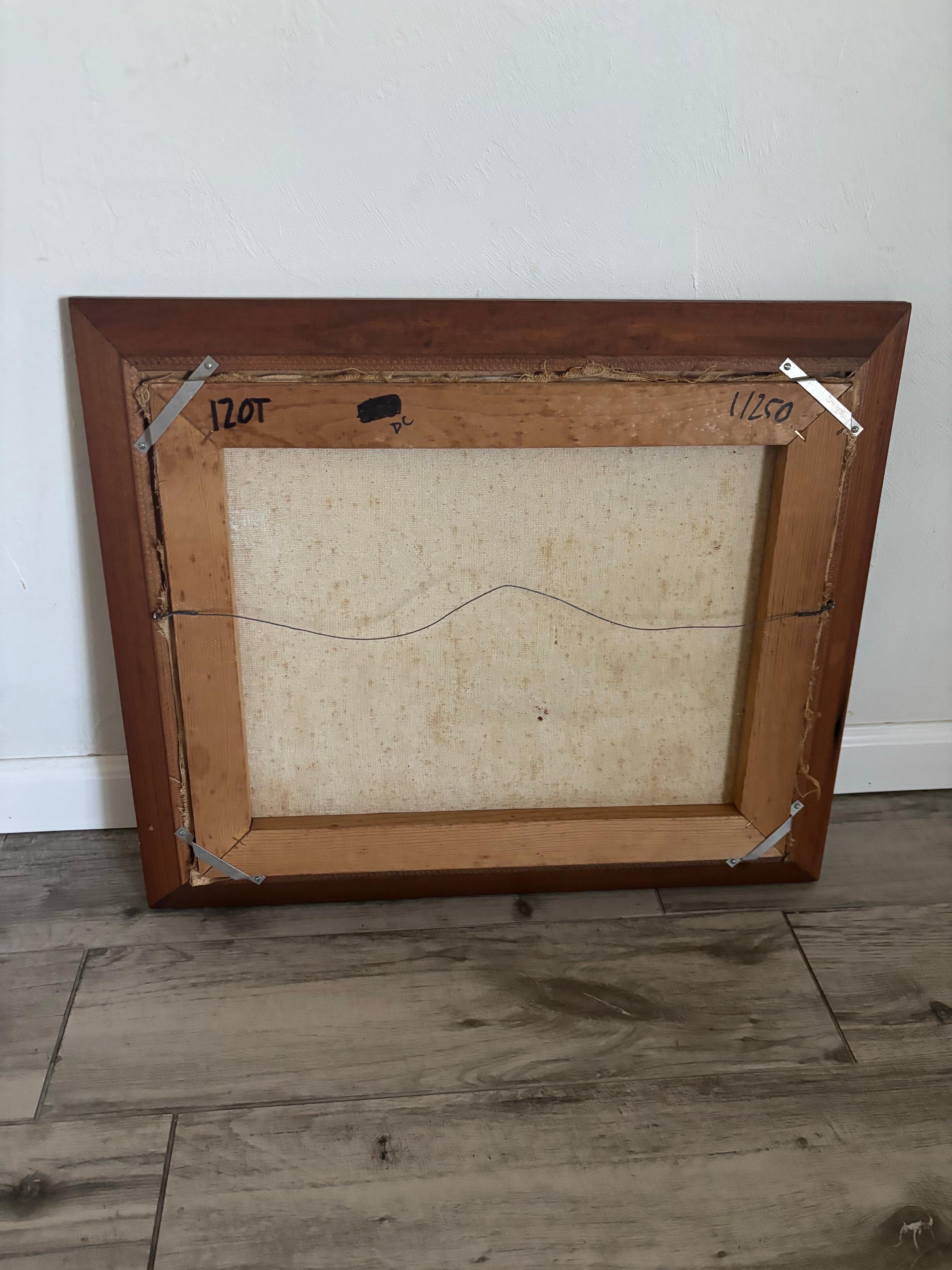 Original Ölgemälde von José Alberto Mora, Venezuela, 1970er Jahre (20. Jahrhundert) im Angebot