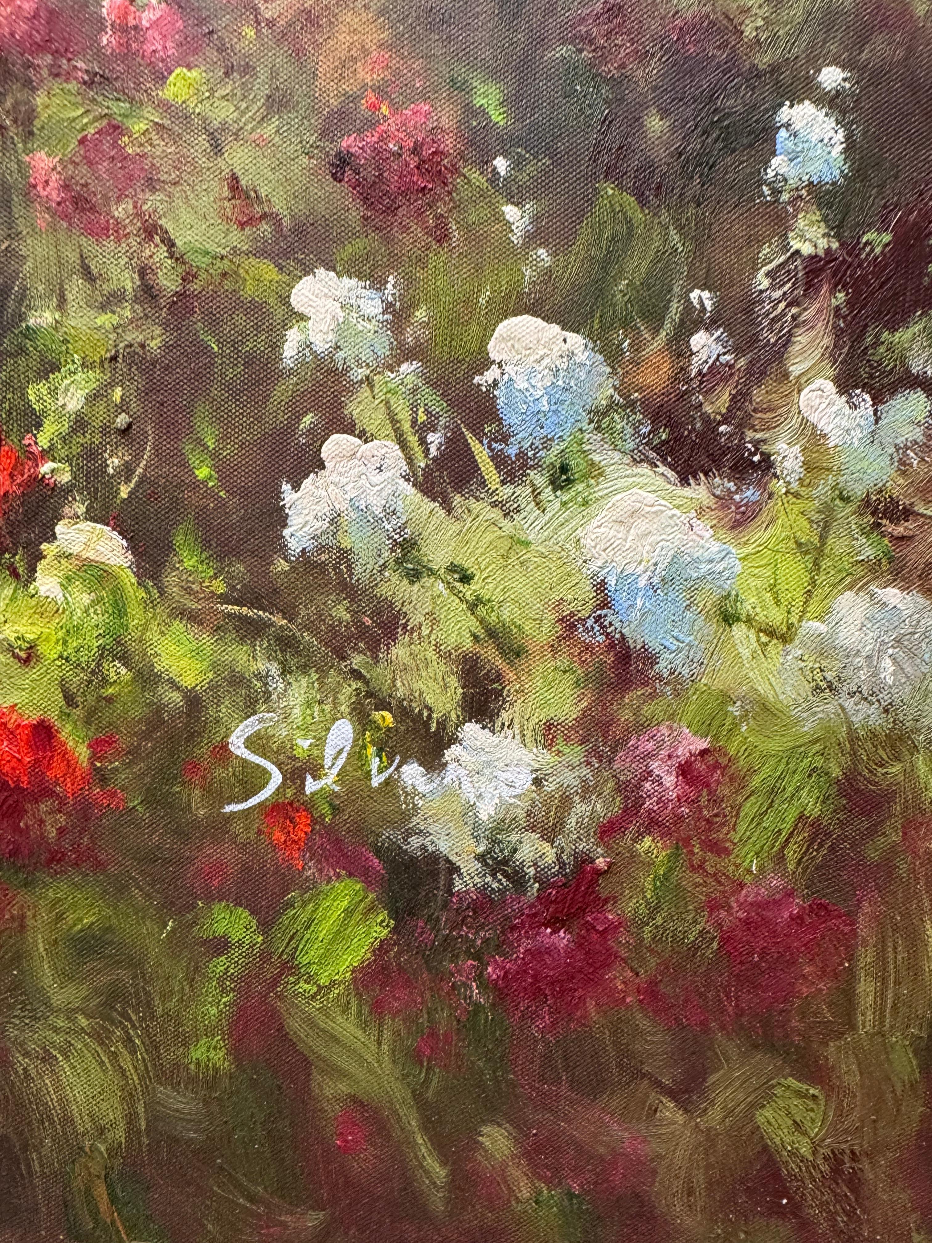Art Déco Quadro originale vintage di una città europea sul mare in vendita