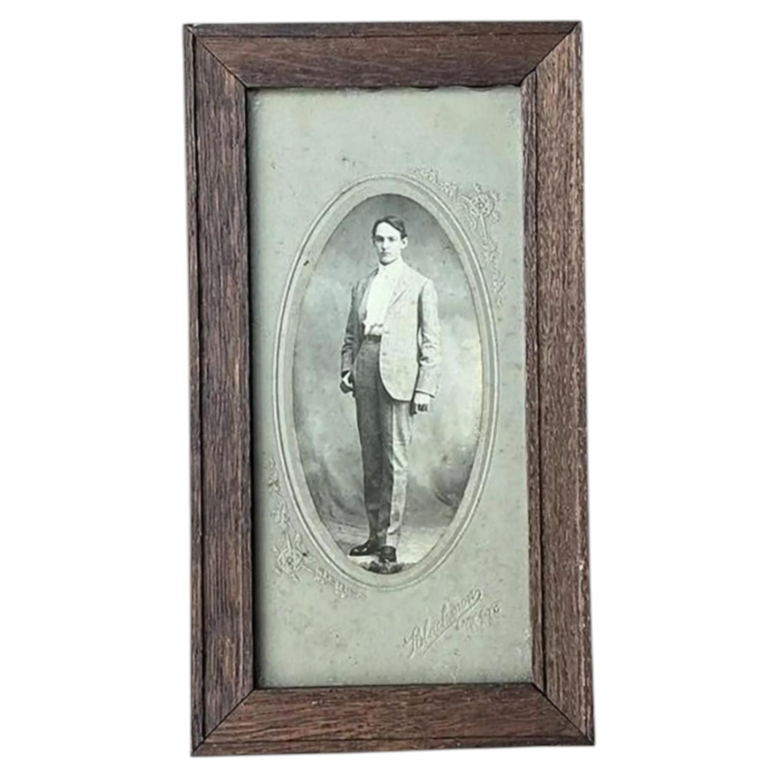 Vintage Original Photo of Dapper Gentleman