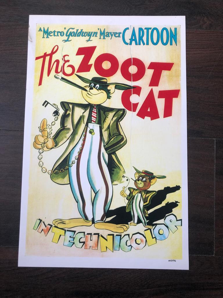 A superb vintage original poster, MGM cartoons film poster, The Zoo Cat, circa 1935.

The Metro-Goldwyn-Mayer cartoon studio was the in-house division of Metro-Goldwyn-Mayer motion picture studio in Hollywood, responsible for producing animated