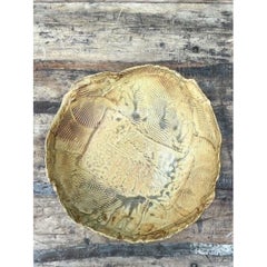 Vintage Original Slab Built Pottery Platter