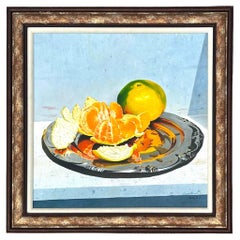Vintage Original Still Life Oil on Canvas
