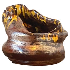 Vintage Original Studio Pottery Biomorphic Vase