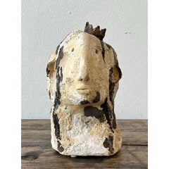 Vintage Original Studio Pottery Bust