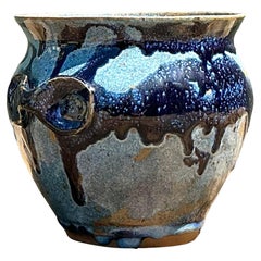Vintage Original Studio Pottery Cache Topf