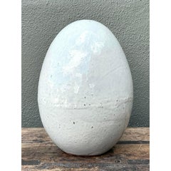 Vintage Original Studio Pottery Egg