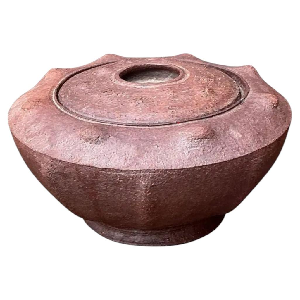 Vintage Original Studio Pottery Lidded Bowl