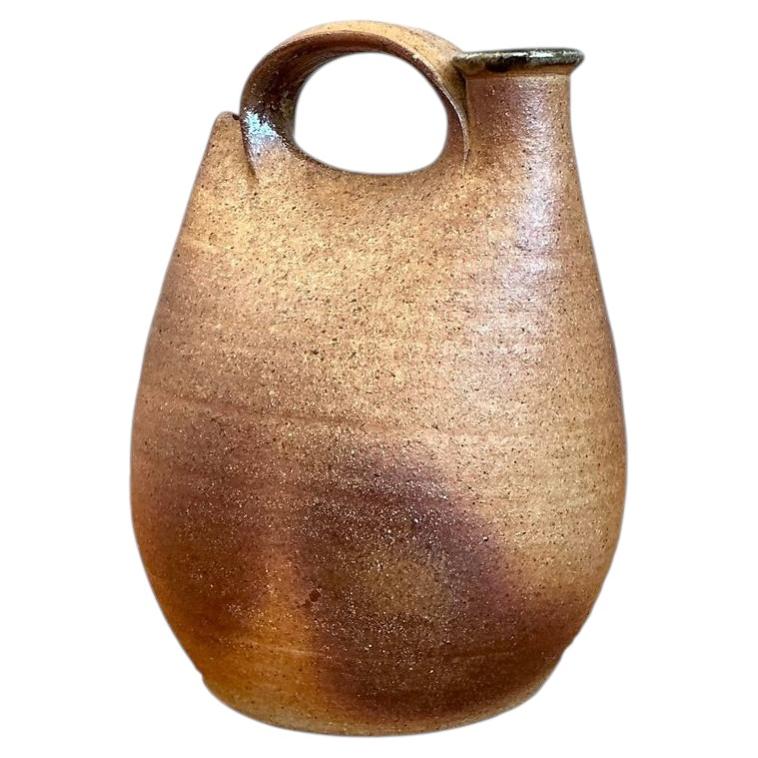 Vintage Original Studio Pottery Pitcher For Sale