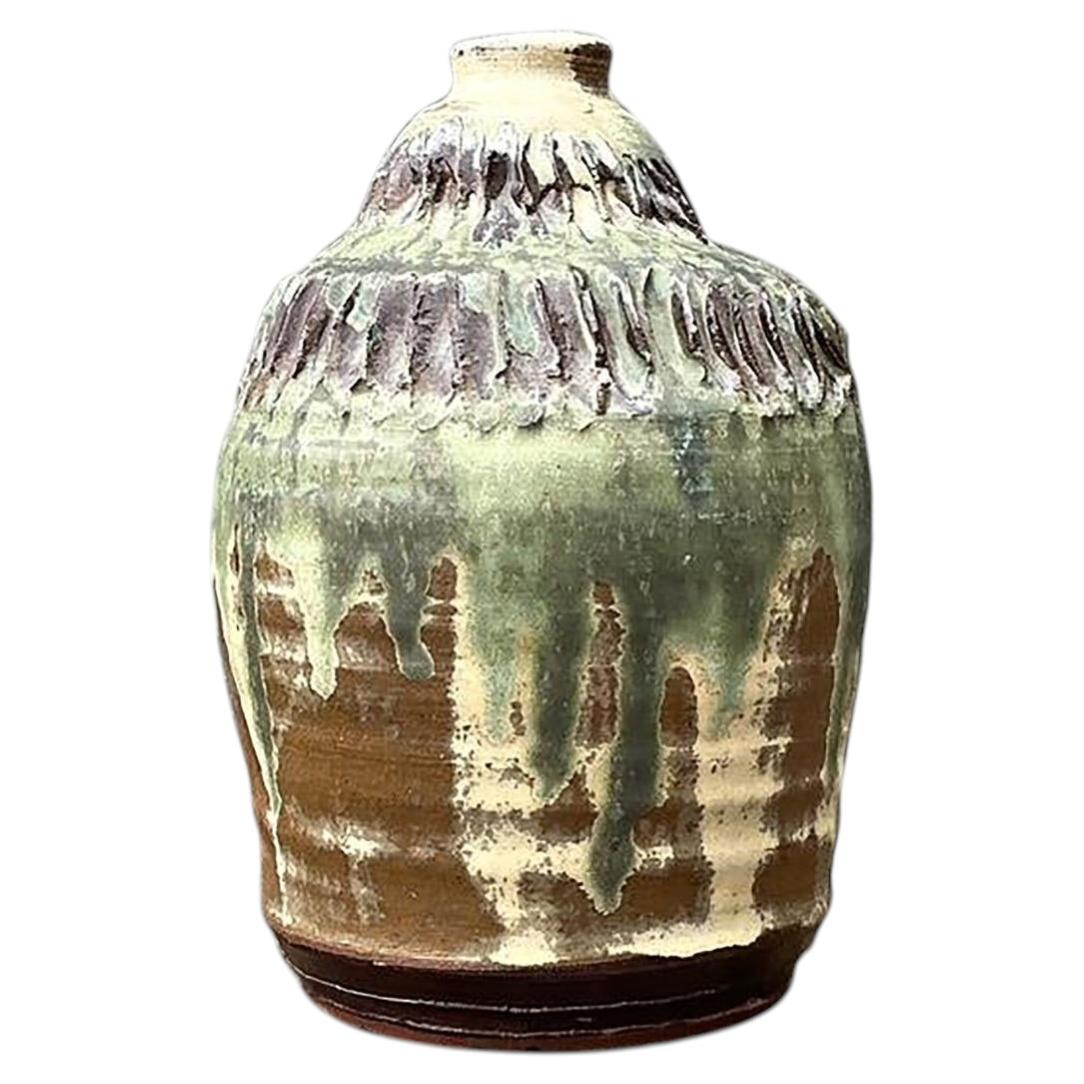 Vaso a coste Vintage Original Studio Pottery