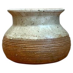 Vaso d'epoca originale Studio Pottery Scored