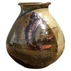 Vintage Original Studio Pottery Swirl Vase