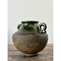 Vintage Original Studio Pottery Two Handle Vase