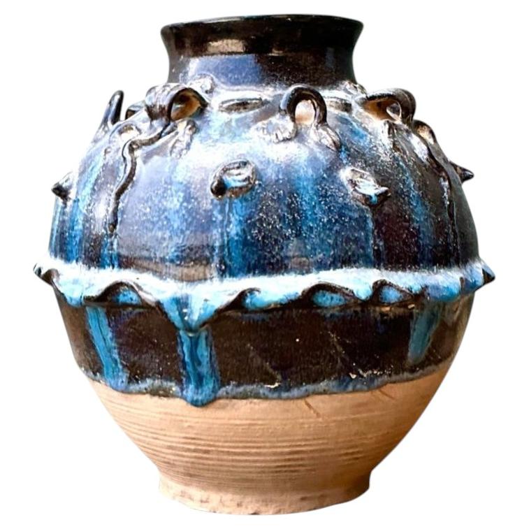 Vintage Original Studio Pottery Urn