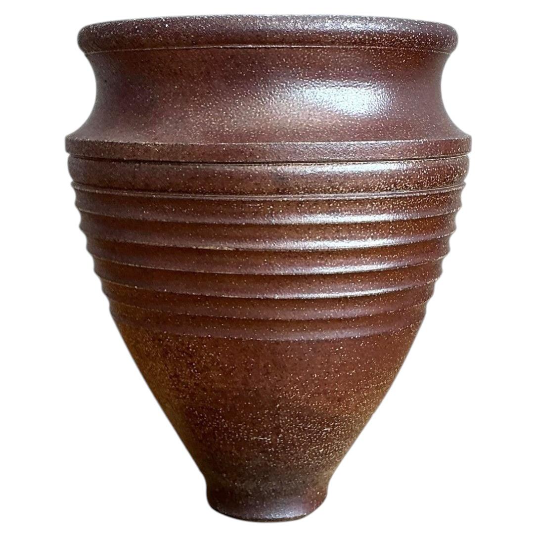 Vaso originale vintage di Studio Pottery