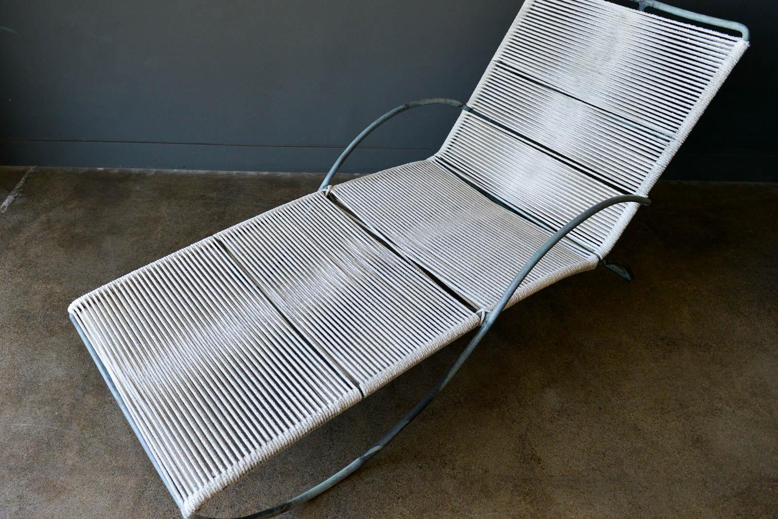 Vintage Original Walter Lamb S Chaise Lounge Chair, Model C-4700 ca. 1955 5