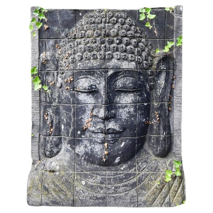 Vintage-Ornament Buddha-Kopf im Angebot
