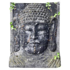 Vintage-Ornament Buddha-Kopf