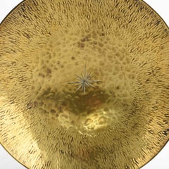 Vintage Ornamental Brass Plate by Hans Przyrembel, Germany, Bauhaus, 1930