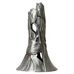 Ornamental Vintage-Kerzenhalter aus Seegull-Pewter von Seagull, Kanada, 1990er Jahre