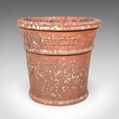 Vintage Ornamental Tree Planter, French, Terracotta, Jardiniere Pot, Veranda