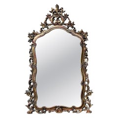 Vintage Ornate Carved Mirror