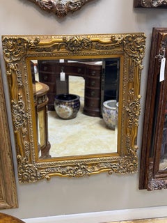 Vintage Ornate Frame Mirror, American Classical Style, 21st Century