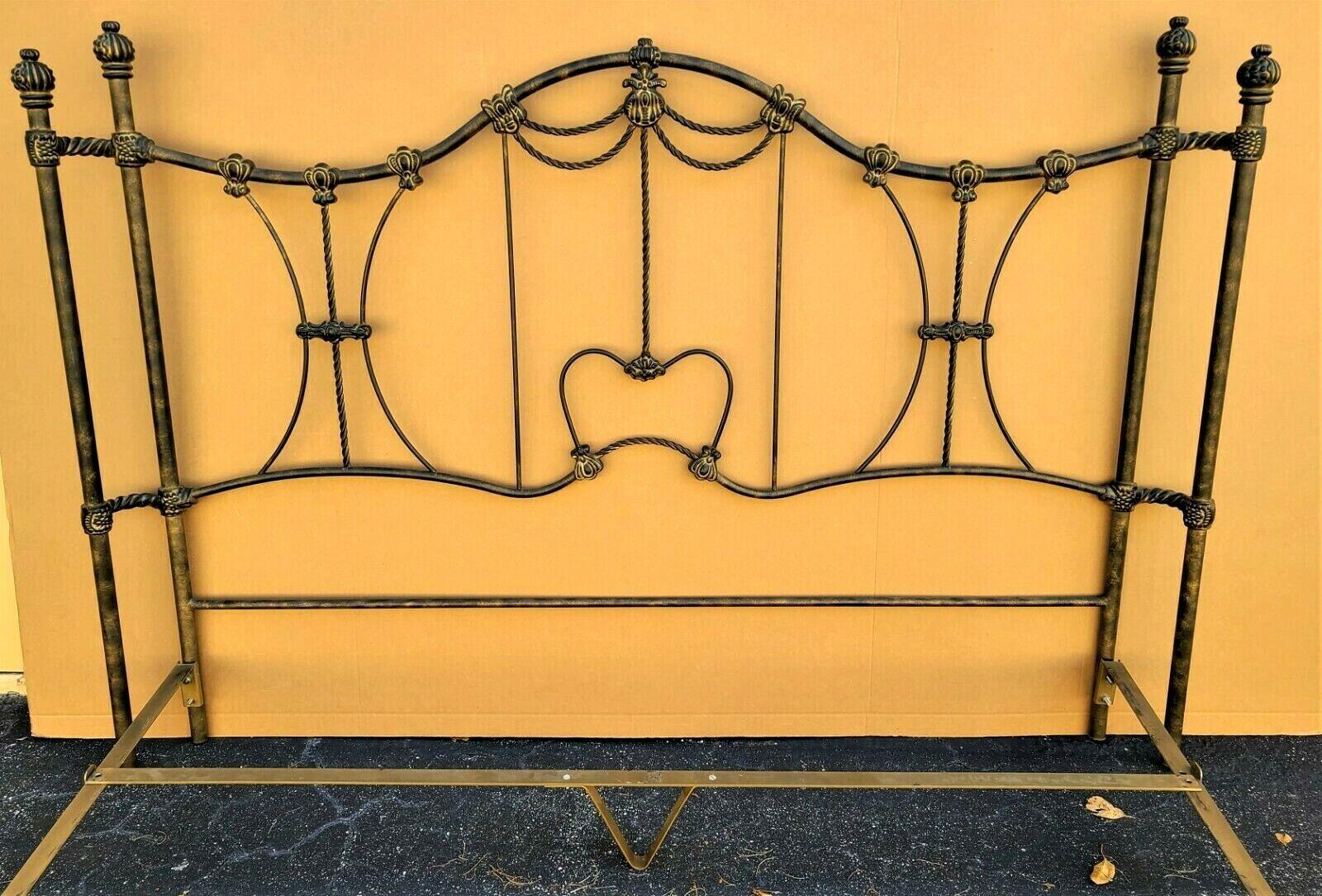french iron bed frame