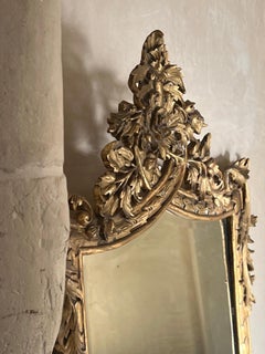 Vintage Ornate French Style Beveled Mirror