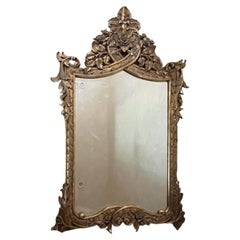 Vintage Ornate Französisch Stil abgeschrägten Spiegel