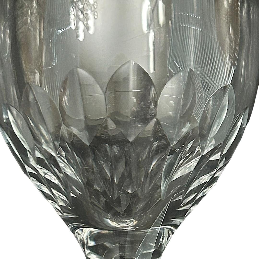 Verres à vin vintage Orrefors Prelude Crystal Clear (10 pièces) Bon état - En vente à Naples, FL